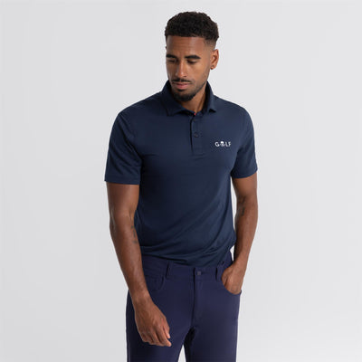 S&T Golf Logo All Play Polo Twilight