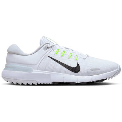 Nike Free Golf Shoes White/Grey - SU24