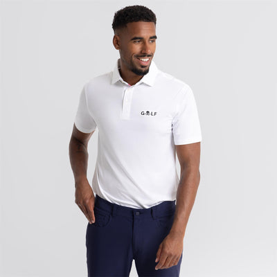 S&T Golf Logo All Play Polo Snow