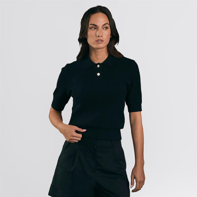 Christy Polo Black