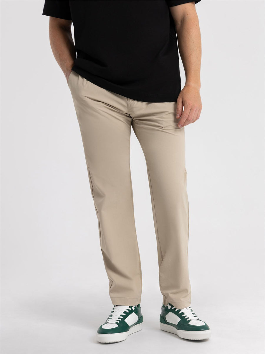 Wolsey Golf Tech Carpenter Trousers Khaki | TRENDYGOLF UK
