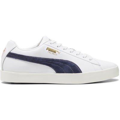 x AP Fusion Classic Golf Shoes White/Navy - SS24