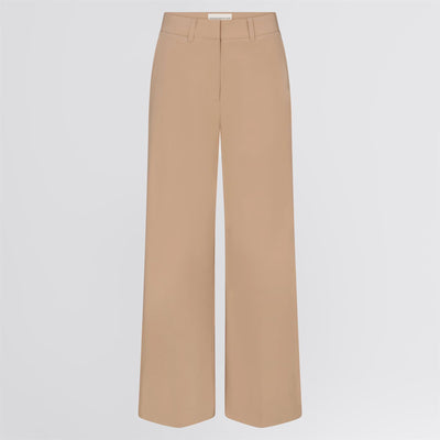 Toni Wide Leg Soft Trousers Sand