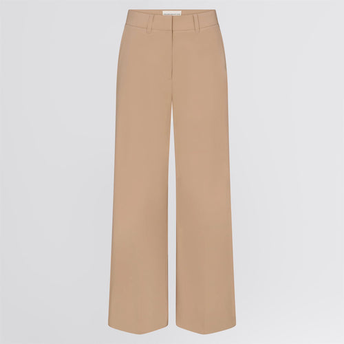 Toni Wide Leg Soft Trousers Sand