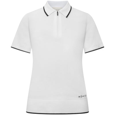 Knitted Polo White