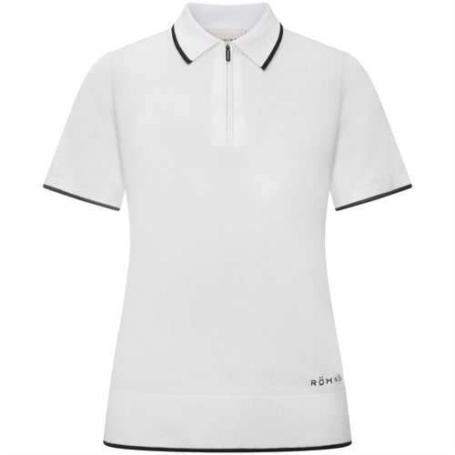 Knitted Polo White