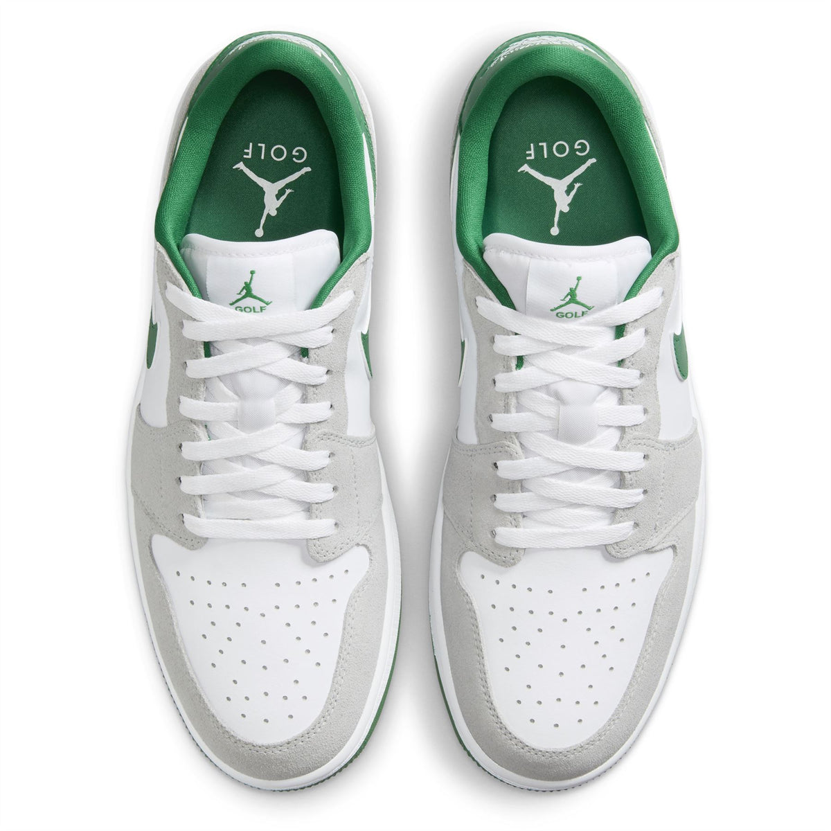 Nike Air Jordan Low Golf Shoes White/Green - Main Image