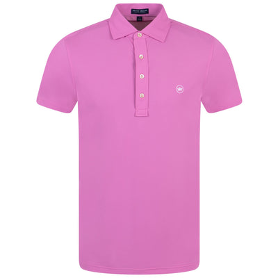 Soul Performance Mesh Tailored Fit Polo Pink Lotus - AW23