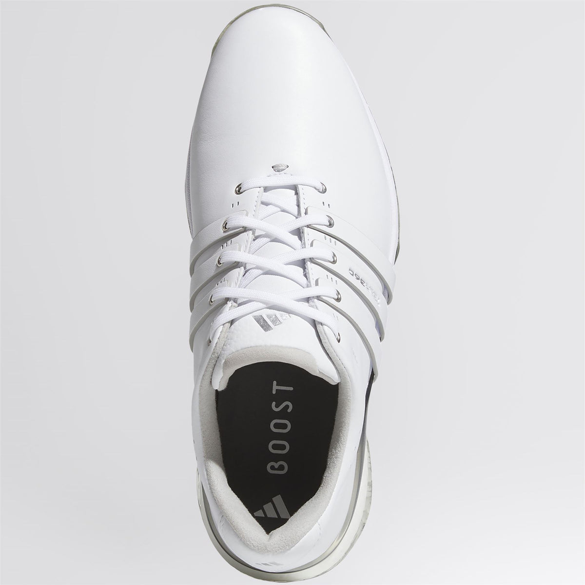 Tour360 25 Spikeless Golf Shoes White/Silver