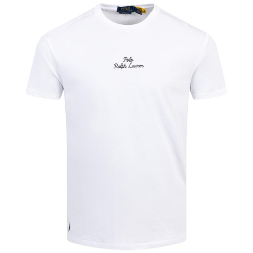 Polo Golf Classic Fit Cotton Terry T-Shirt White - SS24