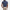 Lance Printed Polo Atlanta Blue/White