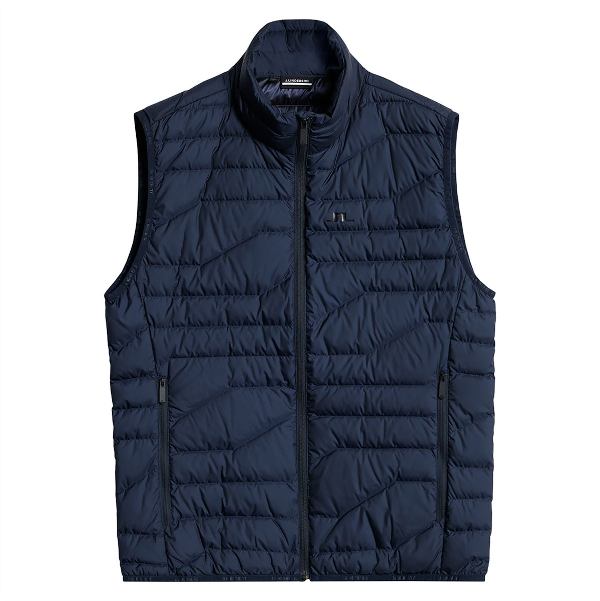 J.LINDEBERG青 ダウンベスト　44 J.LINDEBERG青 ダウンベスト 44 Cliff Light Down Vest / Club