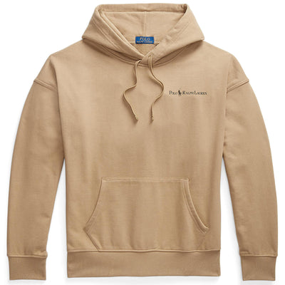 Polo Golf Relaxed Fit Cotton Hoodie Desert Khaki - AW24
