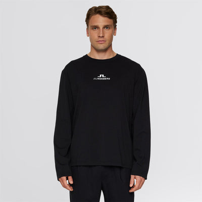 Cale Logo LS T-Shirt Black