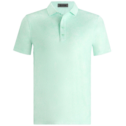 Hydrangea Tech Jersey Polo Menthol