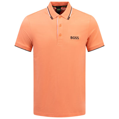 Paddy Pro Cotton Polo Open Red