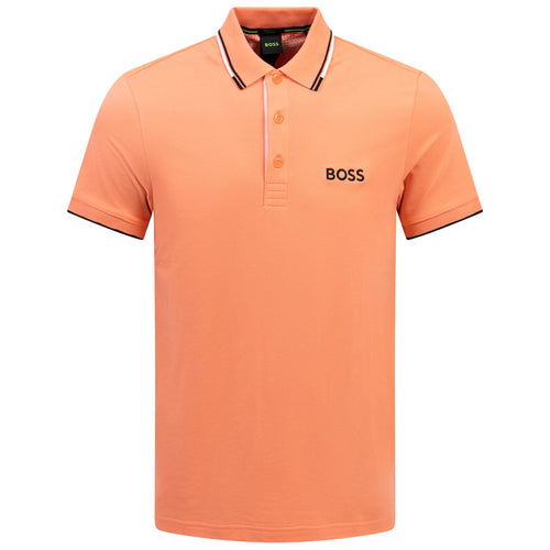 Paddy Pro Cotton Polo Open Red