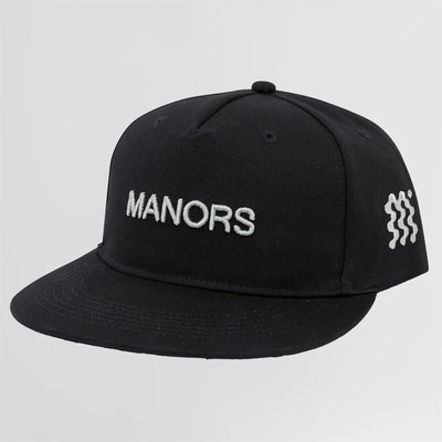 Retro Crown Cap Black