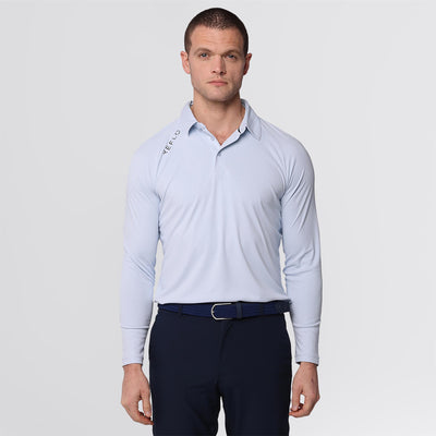 Bannock LS Polo Mist Grey