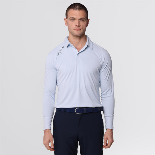 Bannock LS Polo Mist Grey