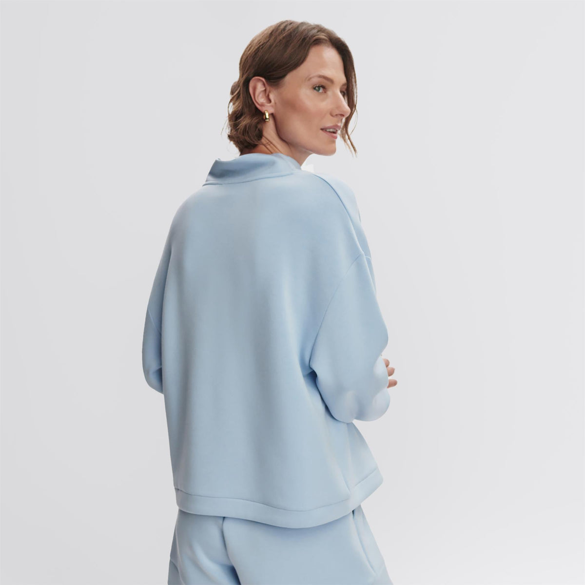 (取寄) バーリー レディース ベッツィー スウェット Varley women Betsy Sweat Cashmere Blue Varley Betsy Sweat Cashmere Blue | TRENDYGOLF UK