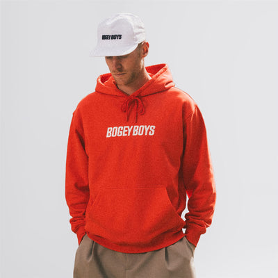 Bold Logo Hoodie Tangerine