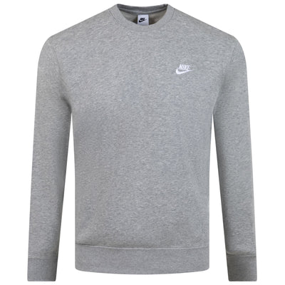 Golf Club Fleece Crewneck Sweatshirt Grey - AW23