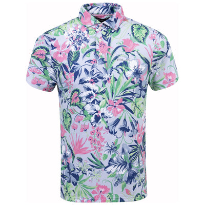 RLX Tailored Fit Printed Airflow Polo Jardin Floral - SS24