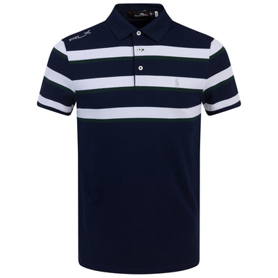 RLX Performance Pique Polo French Navy/Pure White - AW23
