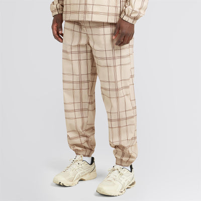 Compression Check Ranger Trousers Ivory