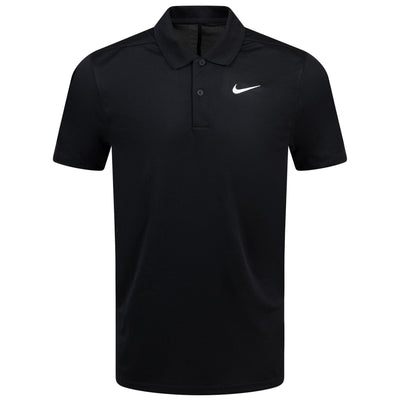 Dri-FIT Victory Solid Polo Black/White