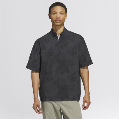 Go-To DWR SS Half Zip Jacket Black