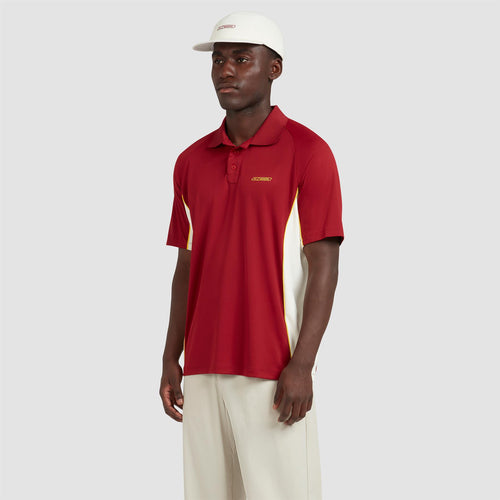 x Reebok Performance Polo Burgundy