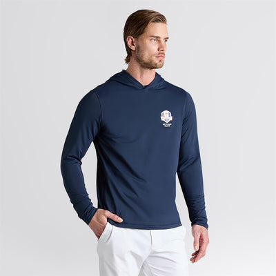 Ryder Cup Brushed Back Tech Terry Hoodie Twilight