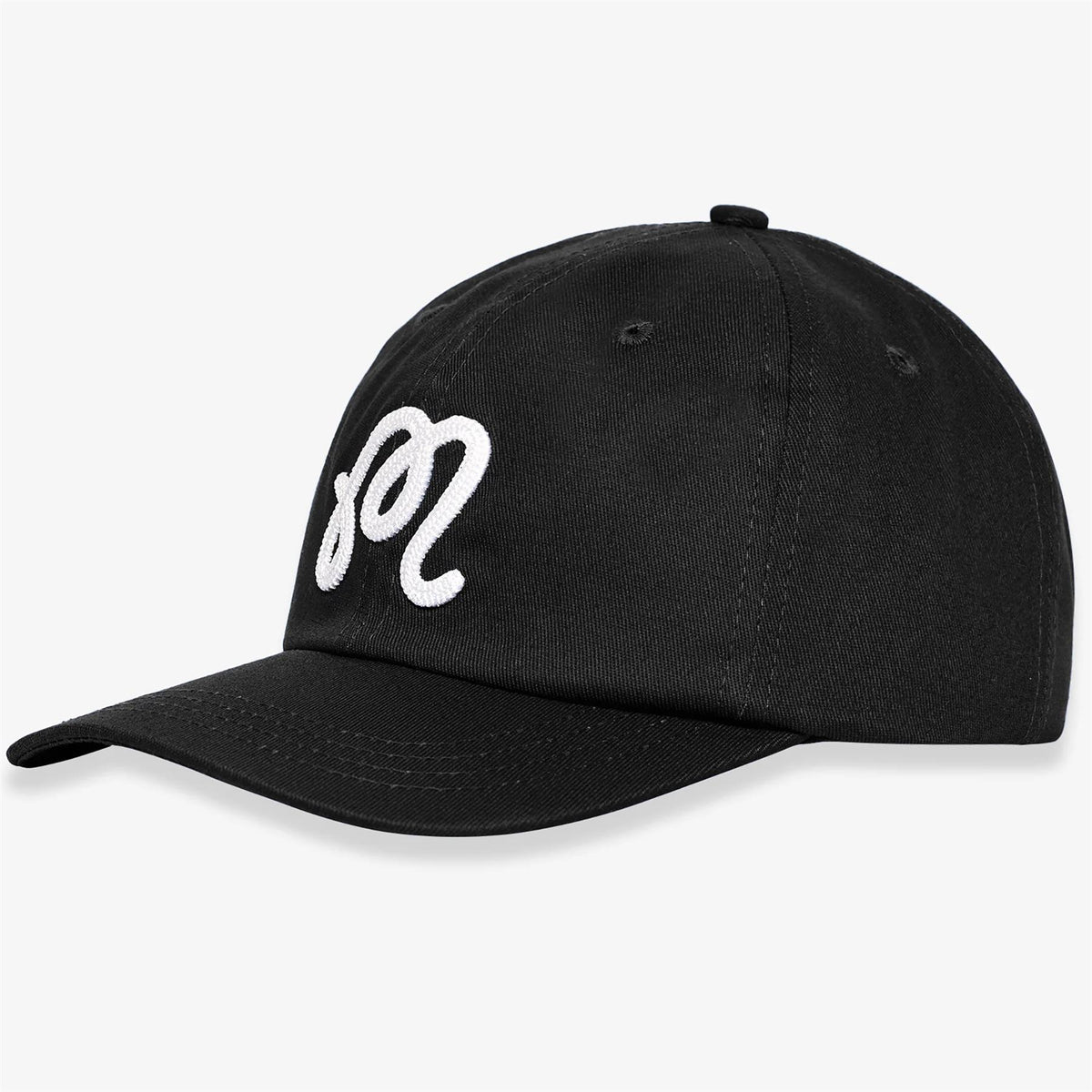 美品MALBON GOLF Script Chainstitch キャップ Malbon Golf M Script Chainstitch Painters Cap Blue