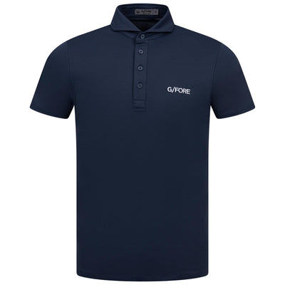 Essential Tech Pique Embroidered Slim Fit Polo Twilight - 2024
