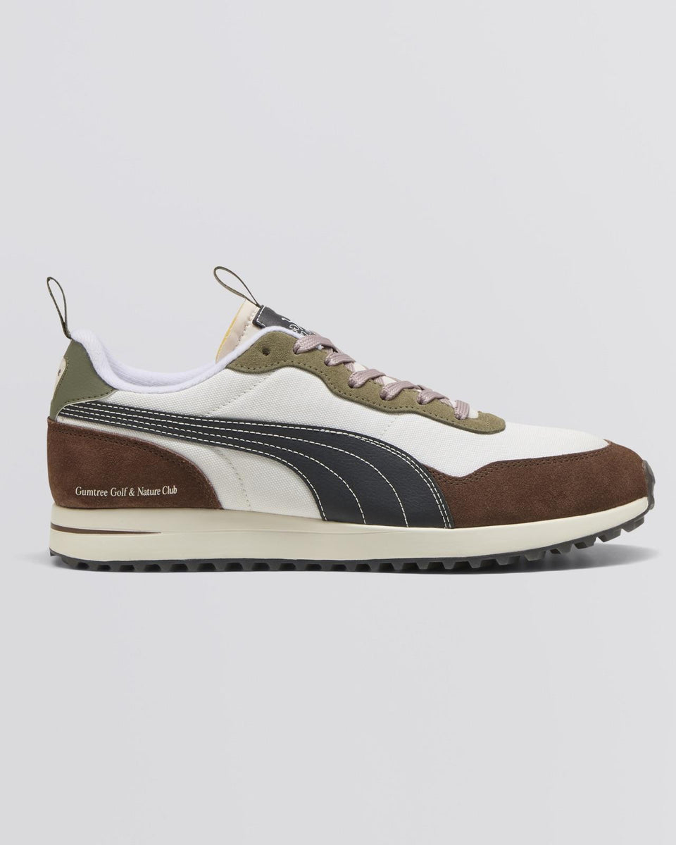 Puma x GGNC Helsinki G Spikeless Golf Shoe Warm White/Flat Dark