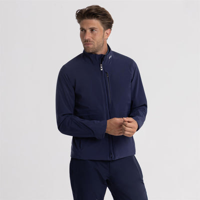 Insulated Regular Fit Storm Jacket Atlanta Blue