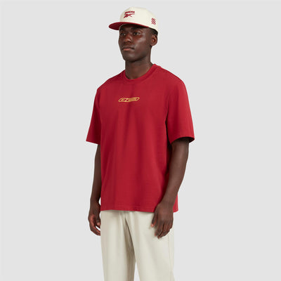x Reebok Graphic Logo T-Shirt Burgundy