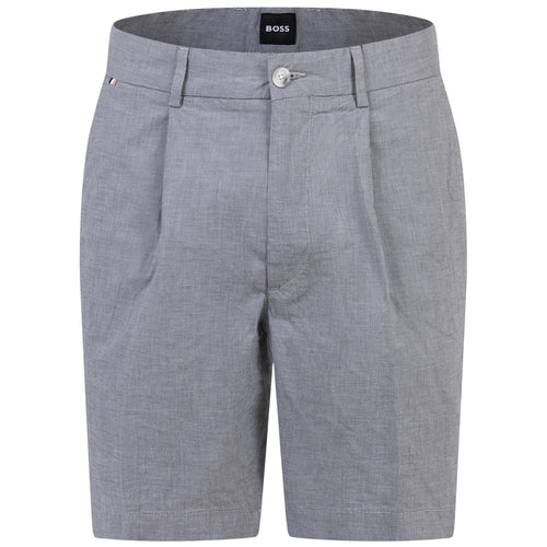 Kane-PL Regular Fit Cotton Shorts Dark Blue - SU24