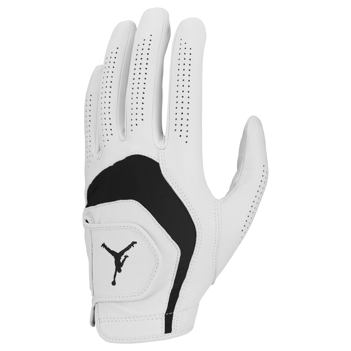 Nike Jordan Tour Left Golf Glove White/Black | TRENDYGOLF.COM