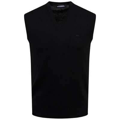 Liam Tour Merino Knitted Vest Black - SS24