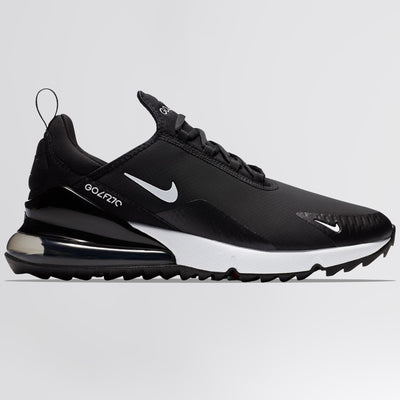 Air Max 270 Golf Shoes Black/White/Hot Punch