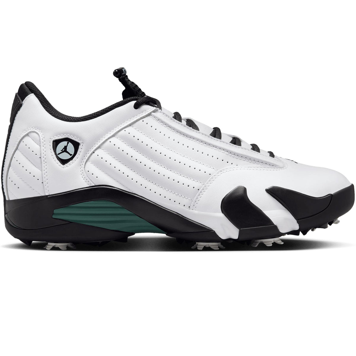white green jordan 14