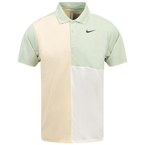 Dri-FIT Victory+ Colour Blocked Polo Honeydew Green - SS24