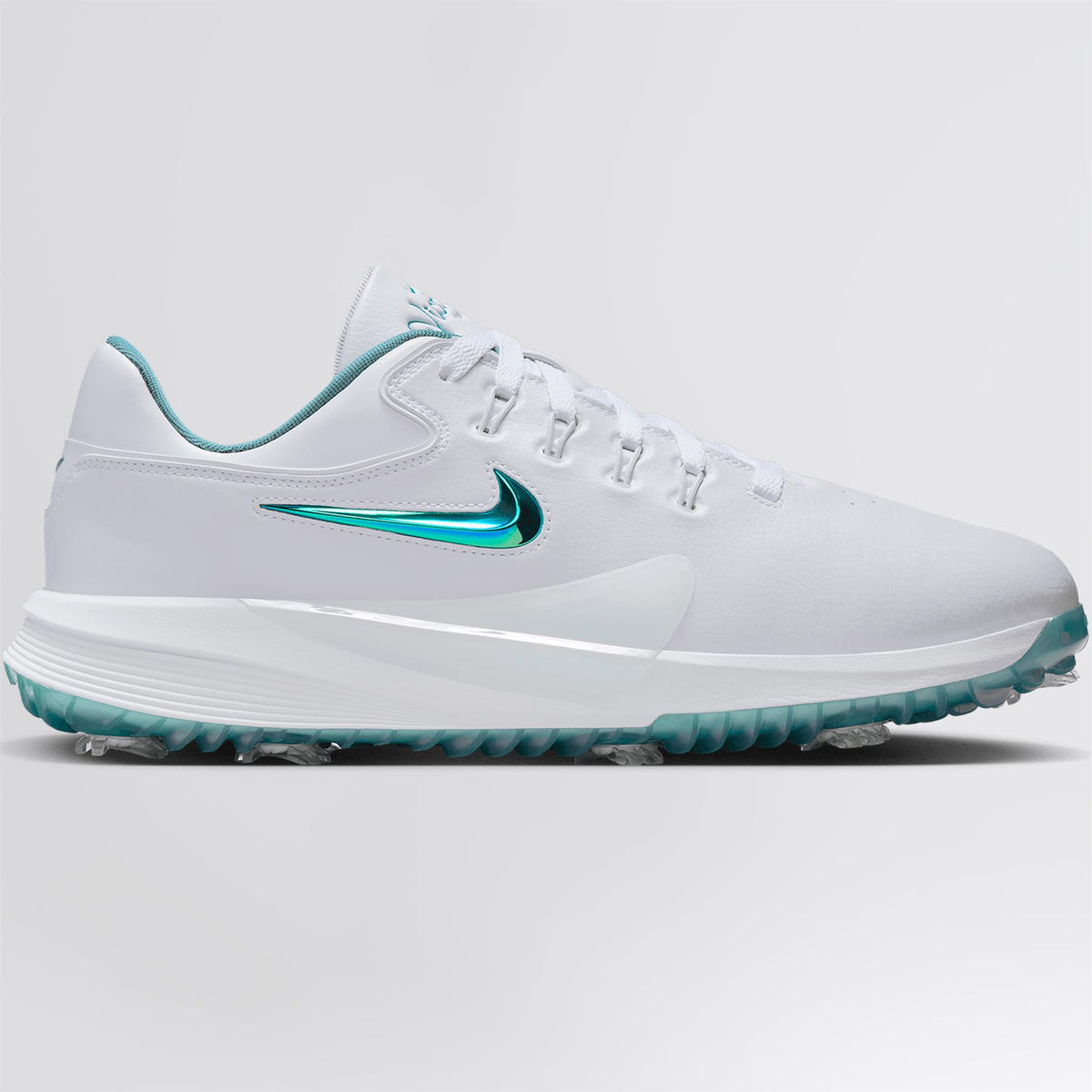 Nike Victory Pro 4 Golf Shoes White/Smokey Blue | TRENDYGOLF UK