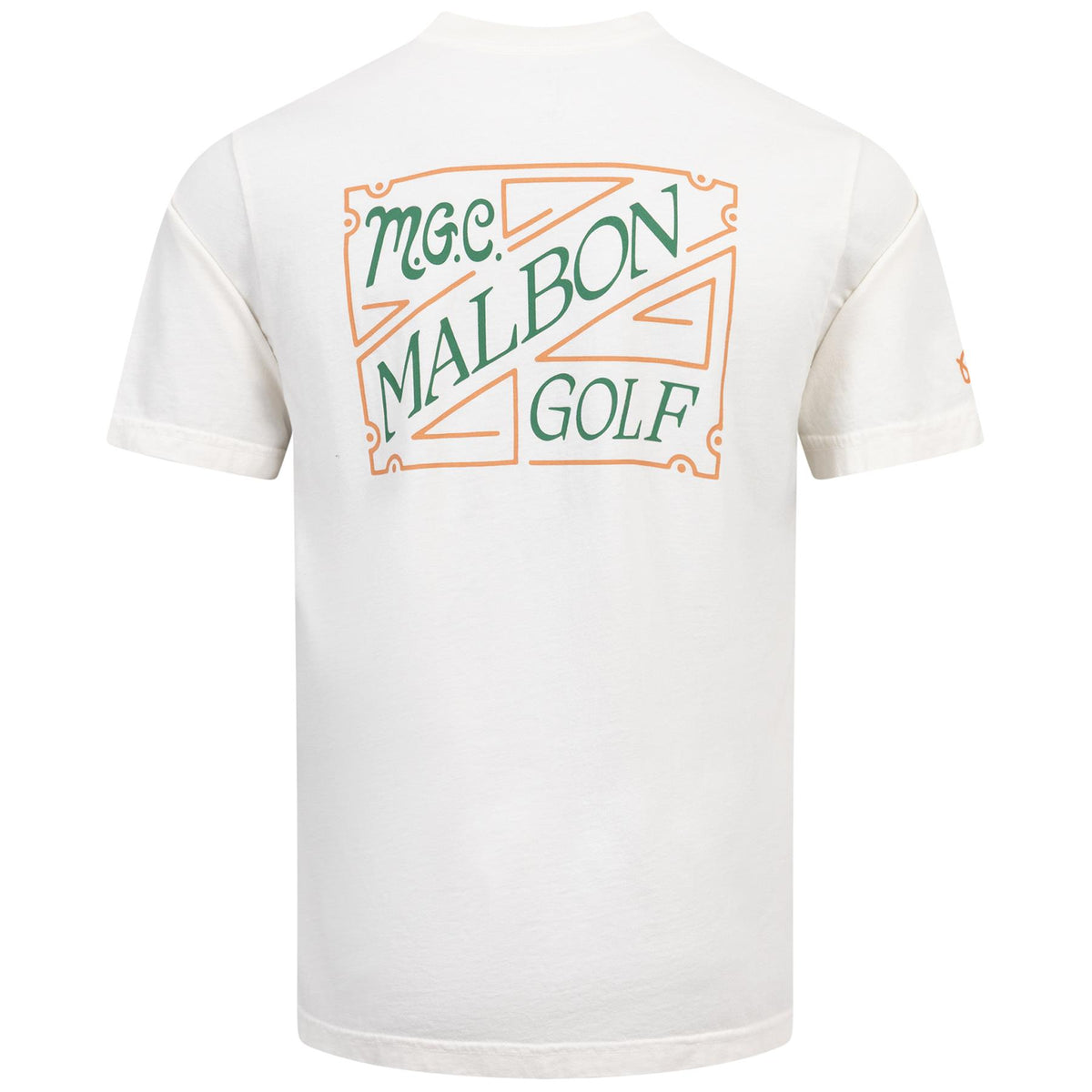 Malbon Golf Villa T-Shirt Ivory | TRENDYGOLF UK