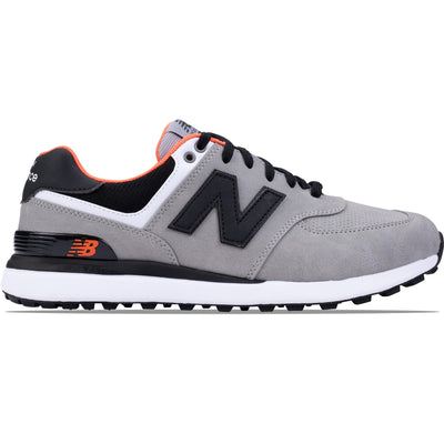 574 Greens v2 Waterproof Spikeless Golf Shoes Grey/Black