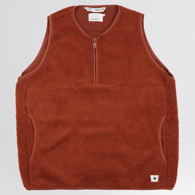 Himalayas Overhead Gilet Rust