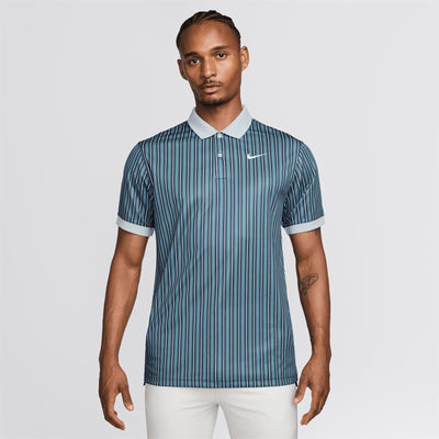 Dri-FIT Victory+ Novelty Polo Smokey Blue/Pure Platinum/White